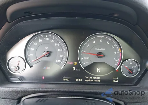 2015 BMW M4 из США, поврежденный, VIN WBS3U9C5XFP968287